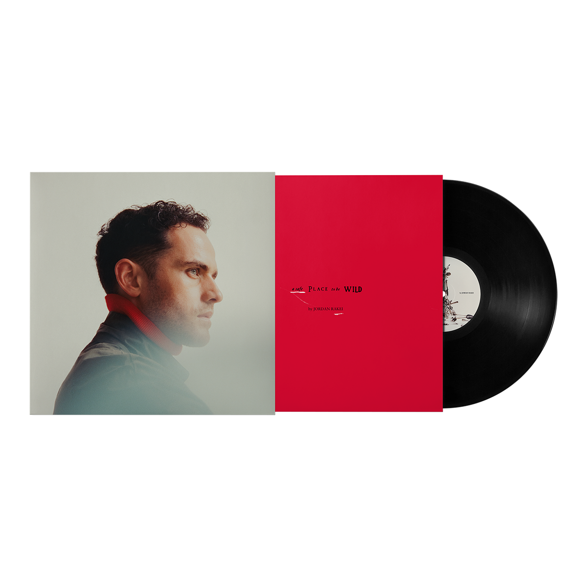 Jordan Rakei - A Safe Place To Be Wild - Black LP