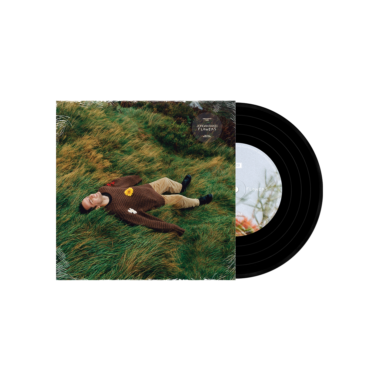 Jordan Rakei - Flowers 7" (Signed, Limited Edition)