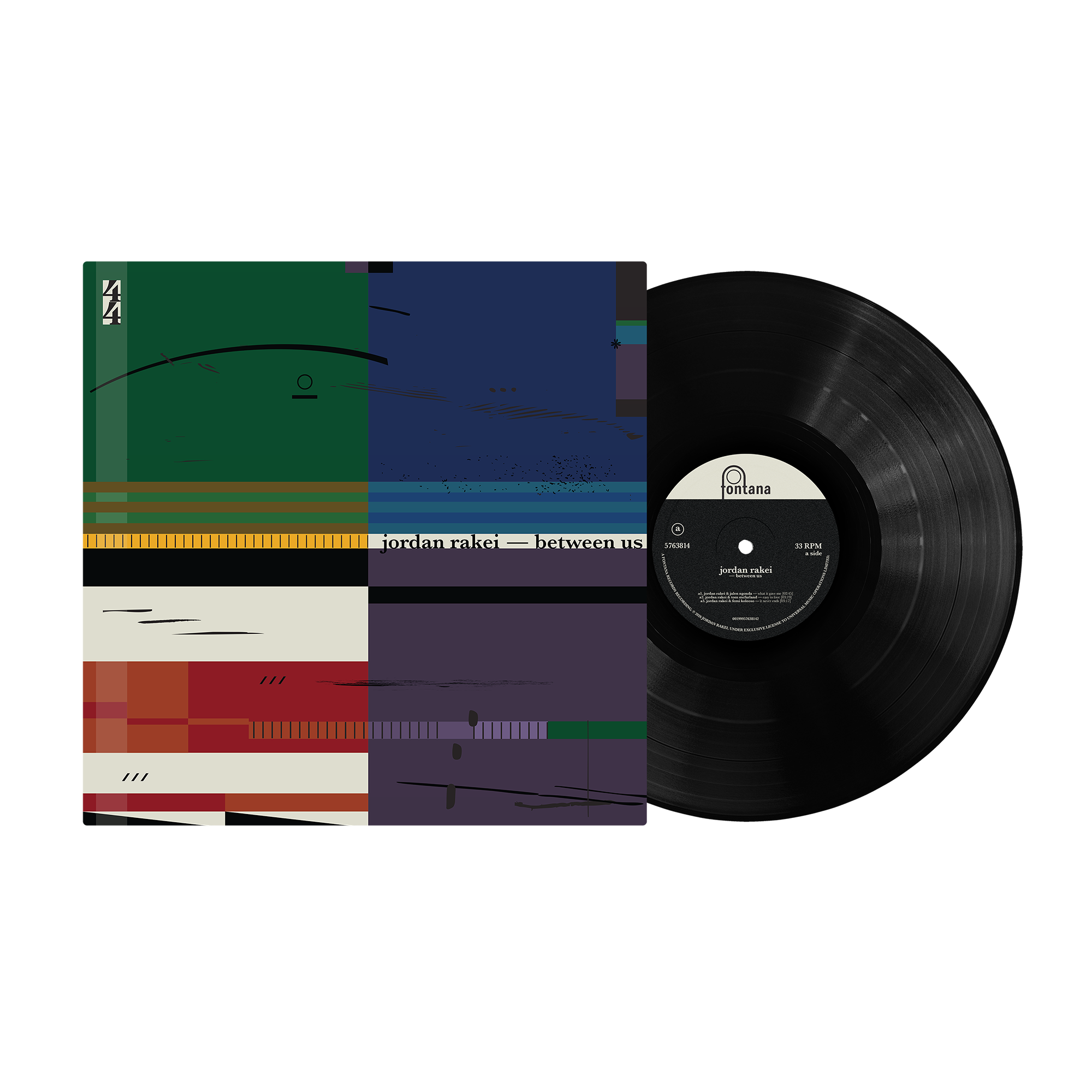 Jordan Rakei - Between Us: 12" Vinyl EP
