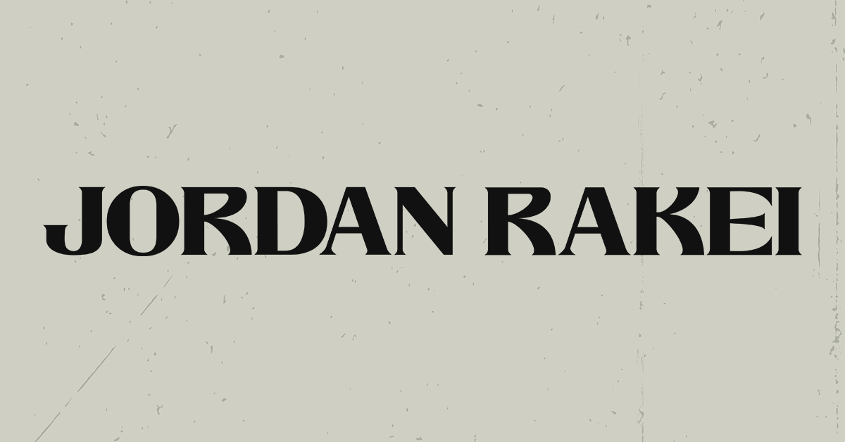 Jordan Rakei - Official Store - Shop Exclusive Music