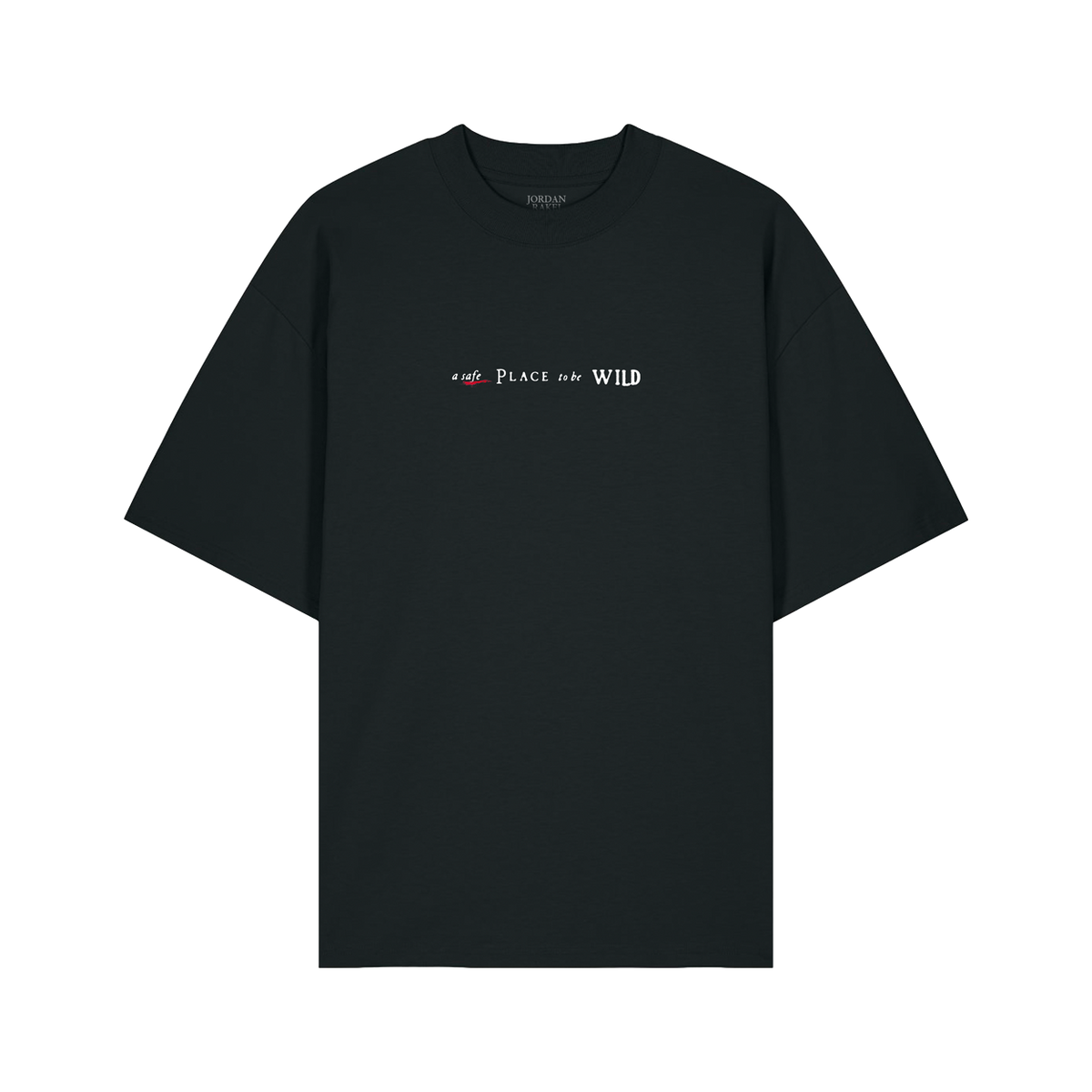 Jordan Rakei - A Safe Place To Be Wild T-Shirt - Black
