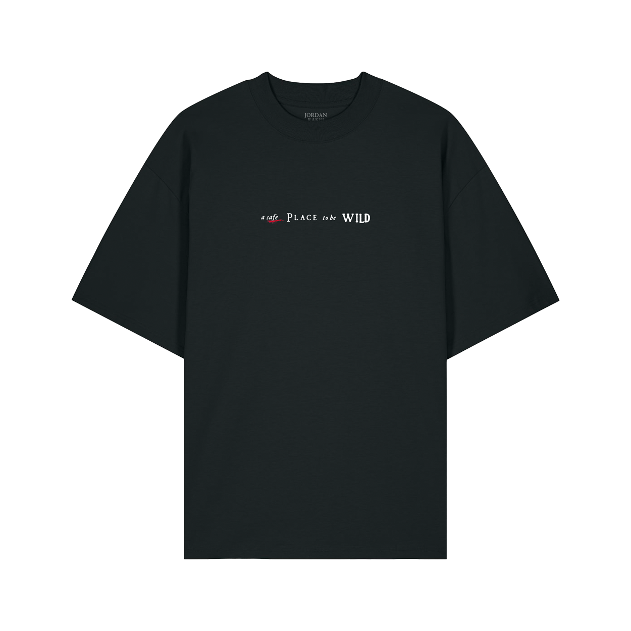 Jordan Rakei - A Safe Place To Be Wild T-Shirt - Black